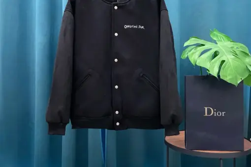 Dior Varsity Jacket Black