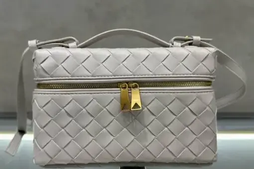 Bottega Veneta Bang Bang Vanity Bag Off White