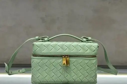 Bottega Veneta Bang Bang Vanity Bag Lite Green
