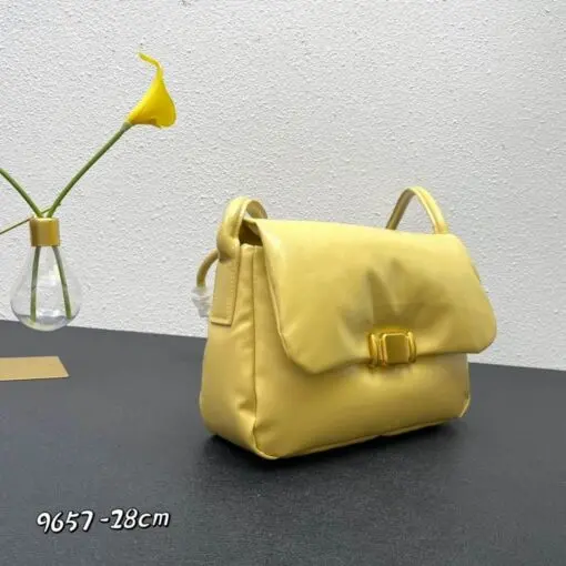 Bottega Veneta Pad Puffer Purse Handbag Yellow 2026 | Drip Kickz Bottega Veneta Pad Puffer Purse Handbag Yellow
