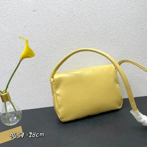 Bottega Veneta Pad Puffer Purse Handbag Yellow 2026 | Drip Kickz Bottega Veneta Pad Puffer Purse Handbag Yellow - Image 3