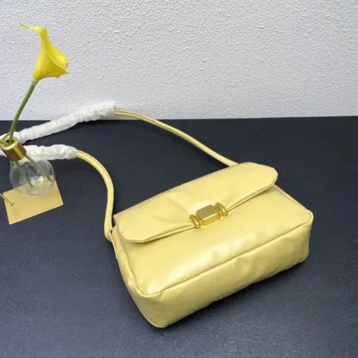 Bottega Veneta Pad Puffer Purse Handbag Yellow 2026 | Drip Kickz Bottega Veneta Pad Puffer Purse Handbag Yellow - Image 2