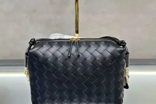Bottega Veneta Loop Camera Bag Black