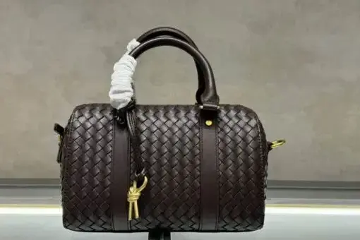 Bottega Veneta Crossbody Shoulder Bag Dark Brown