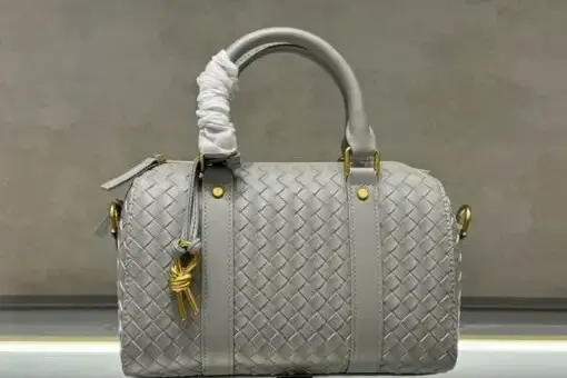Bottega Veneta Crossbody Shoulder Bag Grey
