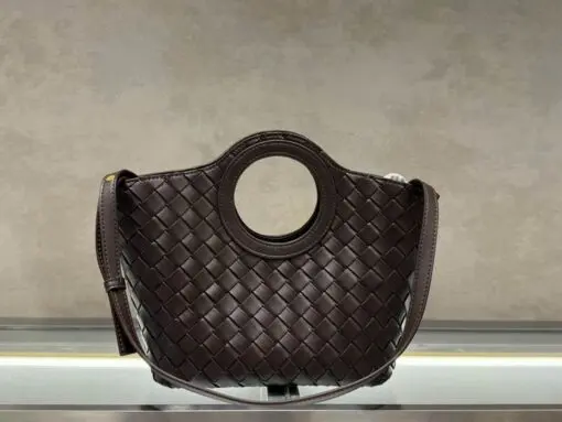 Bottega Veneta Picnic Tote Bag Dark Brown 2026 | Drip Kickz Bottega Veneta Picnic Tote Bag Dark Brown - Image 2