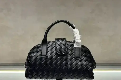 Bottega Veneta Andiamo Bag Black