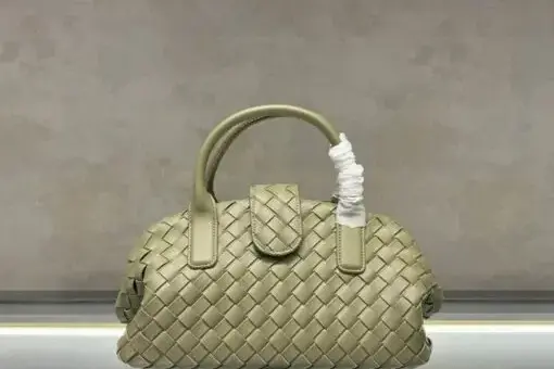 Bottega Veneta Loop Corss Bag Lime Green