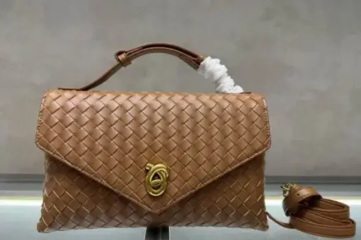 Bottega Veneta Knot Lock Brown