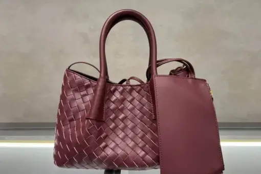 Bottega Veneta Shoulder Tote Bag Red