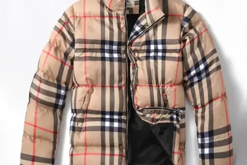 Burberry Down Jacket Print