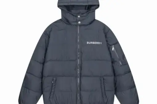 Burberry Down Jacket All Blue