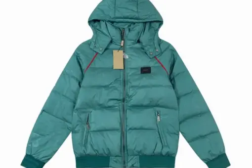 Burberry New Down Jacket Cadet Blue