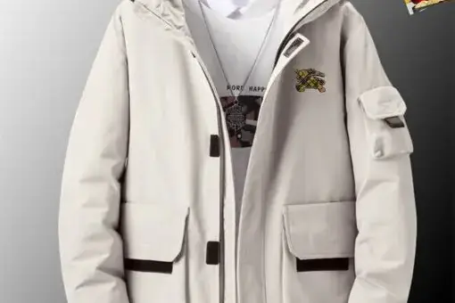 Burberry New Down Jacket White