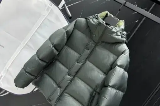 Burberry Halsby Down Puffer Jacket Military Green