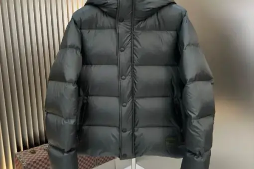 Burberry Halsby Down Puffer Jacket Black