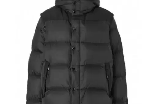 Burberry Leeds Down Jacket Black