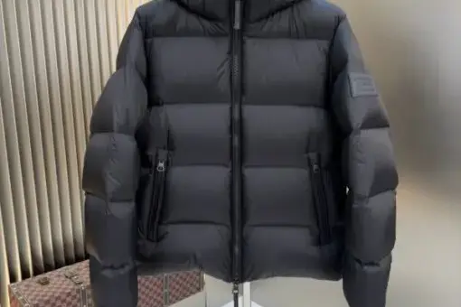 Burberry Down Puffer Jacket Black