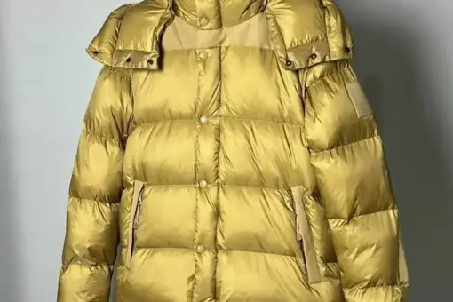 Burberry New Down Jacket Yellow