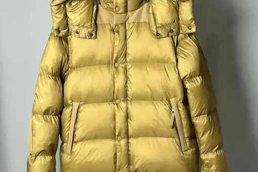Burberry Down Jacket Golden
