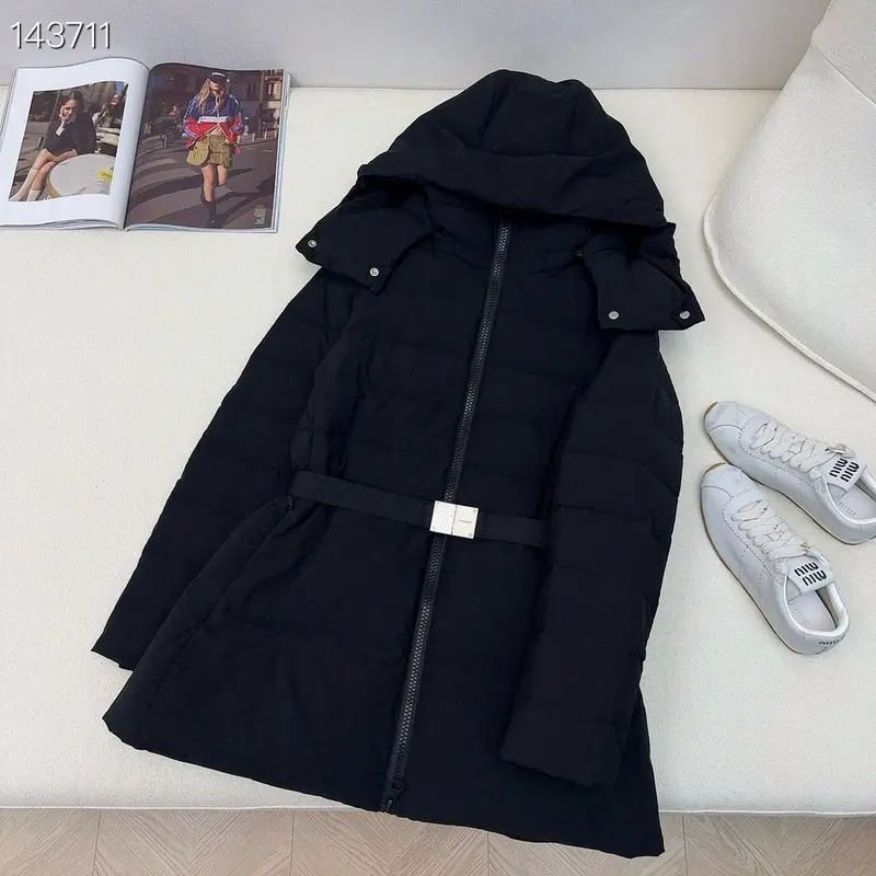 Burberry Hooded Puffer Belt and Double Zipper Jacket Black 2026 | Drip Kickz Burberry Hooded Puffer Belt and Double Zipper Jacket Black