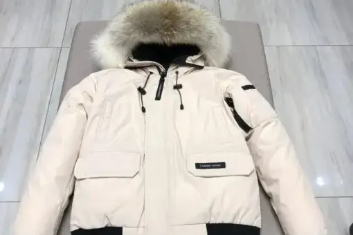 Canada Goose Down Jacket New Model White