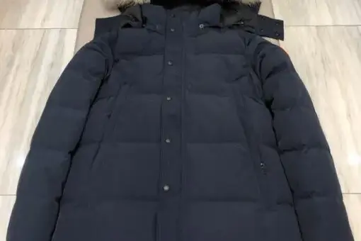 Canada Goose Down Jacket Navy Blue