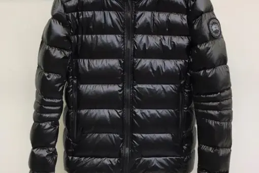 Canada Goose Down Jacket Glossy Black