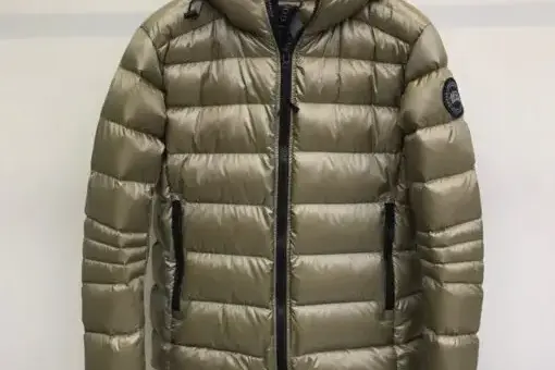 Canada Goose Down Jacket Glossy Olive
