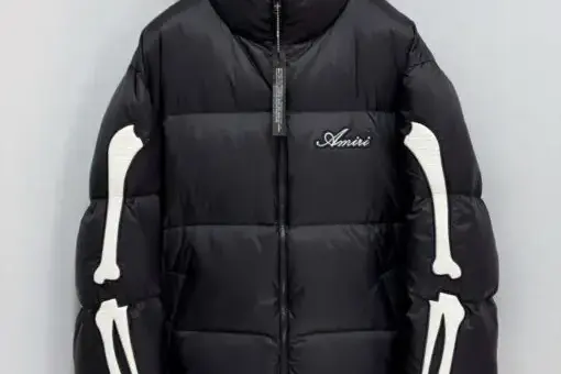 Amiri Down Jacket – Black & White