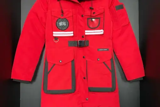 Canada Goose Liberty Parka Jacket Red