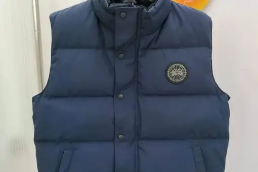 Canada Goose Garson Wool Vest Navy Blue