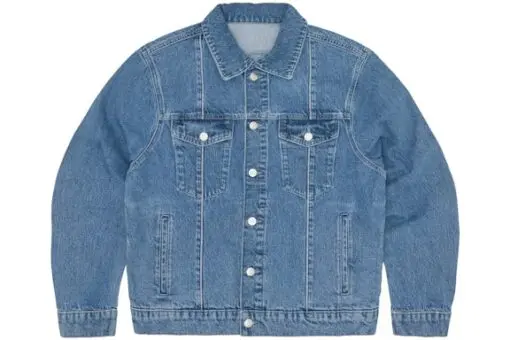 Corteiz C-Star Denim Trucker Jacket Blue