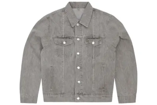 Corteiz C-Star Denim Trucker Jacket Grey