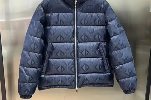 Dior Down Jacket Nevy Blue M1