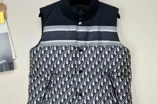 Dior Reversible Down Vest Black