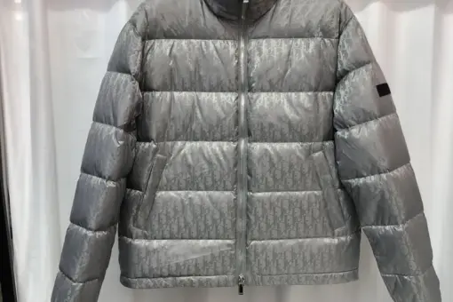 Dior Down Jacket Gray M2