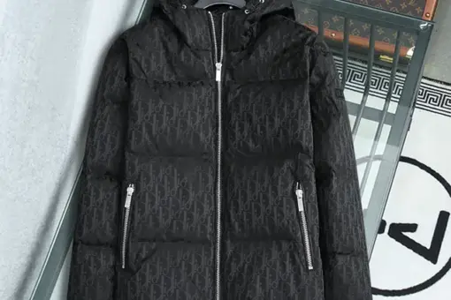Dior Down Jacket Black