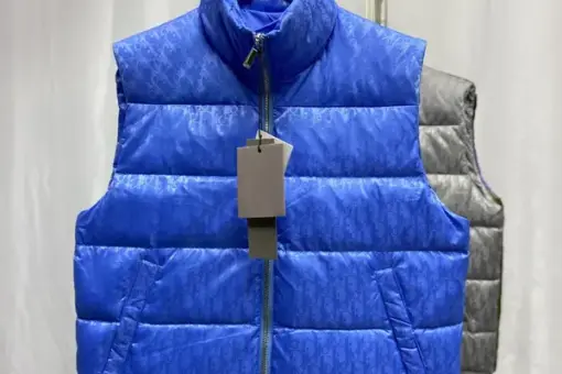 Dior Oblique Down Vest Blue M1