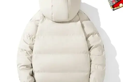 Alternative view of Fendi Down Parkas Jacket White