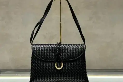 Bottega Veneta Liberta Bag Black