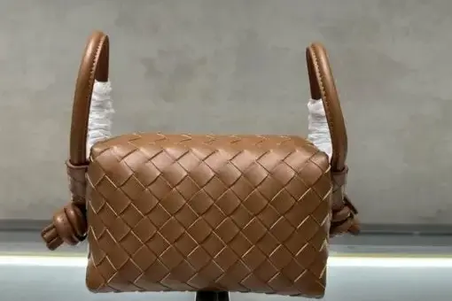 Bottega Veneta Loop Corss Bag Brown