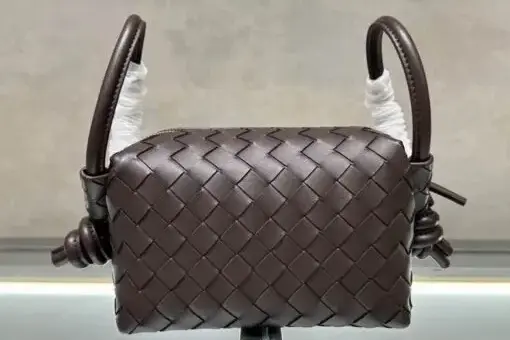 Bottega Veneta Loop Corss Bag Coffee