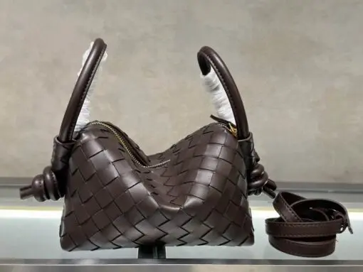 Bottega Veneta Loop Corss Bag Coffee 2026 | Drip Kickz Bottega Veneta Loop Corss Bag Coffee - Image 3