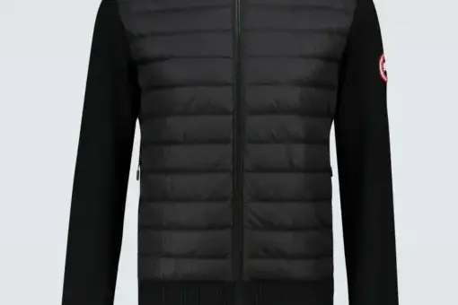 Canada Goose HyBridge Knitted Jacket Black