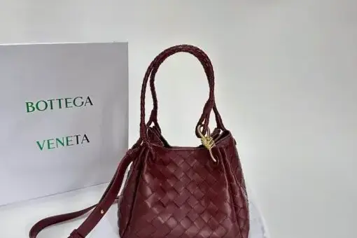 Bottega Veneta Parachute Bag Barolo