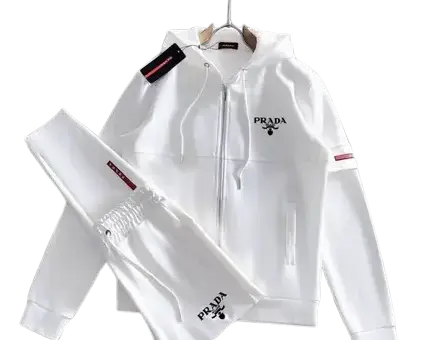 Prada Tracksuit Pure White