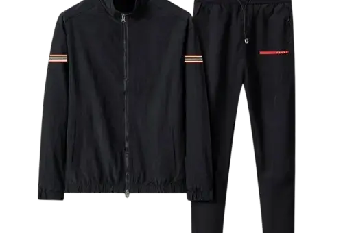 Prada Sporty Tracksuit Black