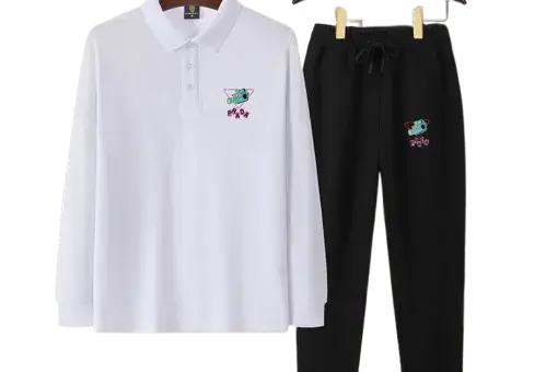 Prada Tracksuit White/ Black M1