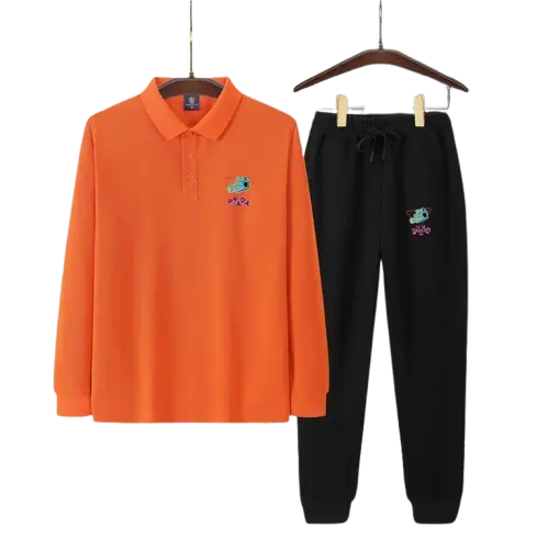 Prada Tracksuit Orange/ Black 2026 | Drip Kickz Prada Tracksuit Orange/ Black